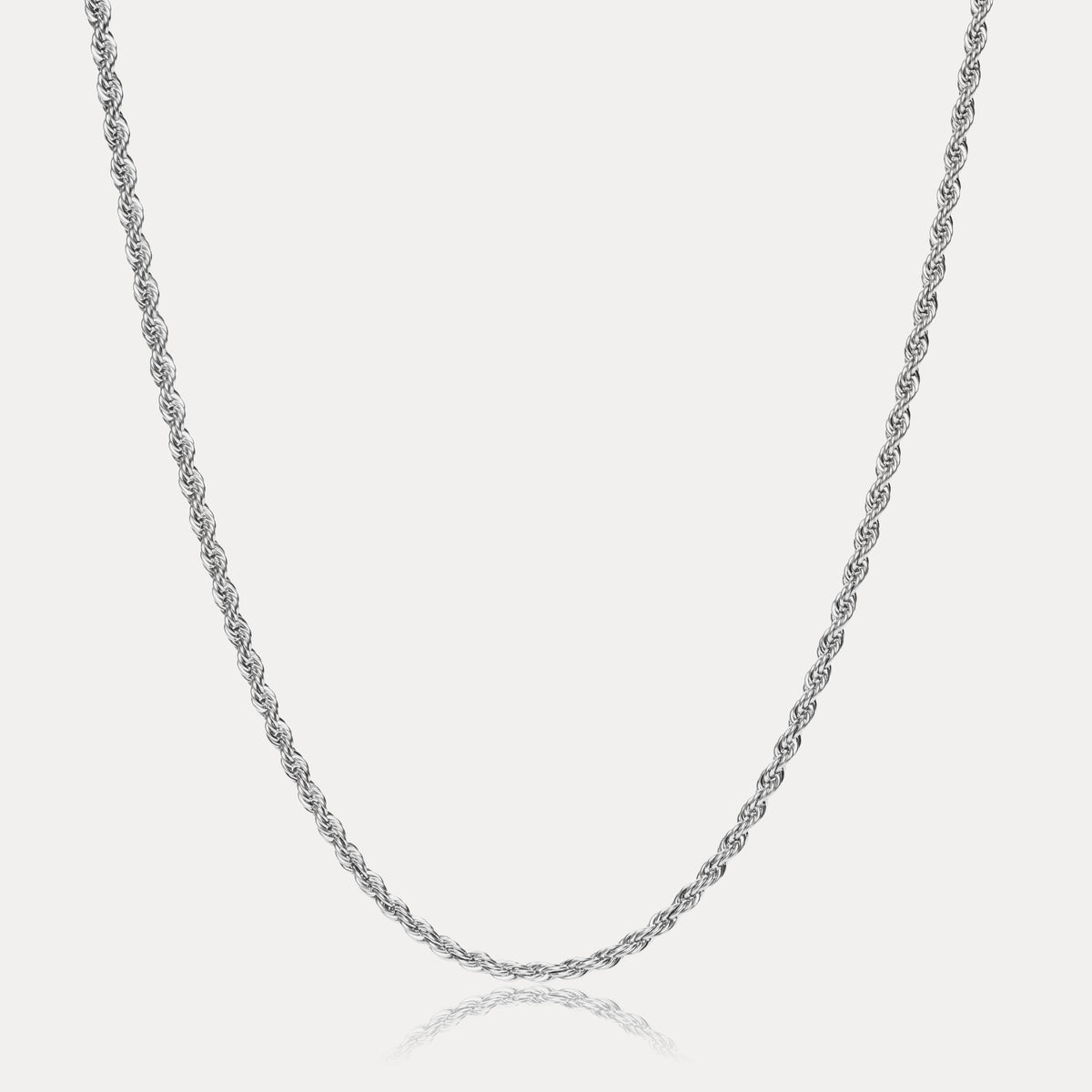 3mm Silver Rope Chain